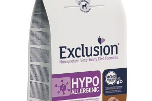 Exclusion monoprotein vet diet hypoallergenic rabbit potato medium large breed  2 kg