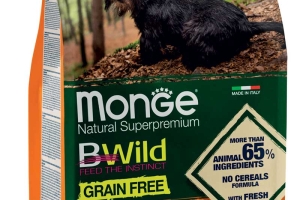 Monge Cane Bwild Grain Free Mini Adult Anatra Patate  2,5Kg